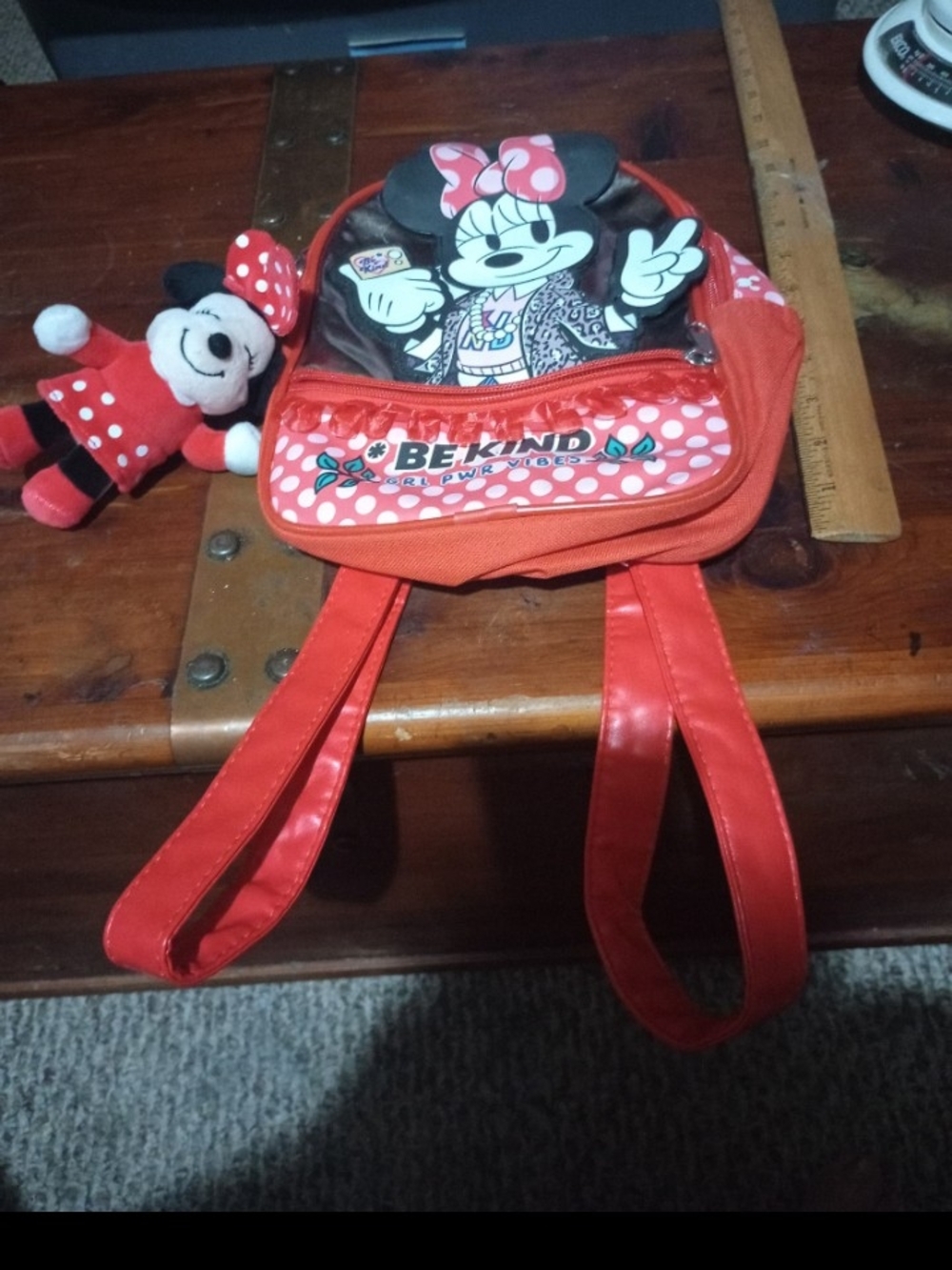 Minnie Mouse Red Kids Backpack - Be Kind Design
